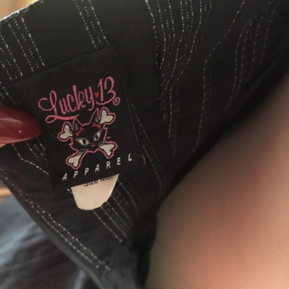 SOLD Retro Dress Halter Stripe PinUp Rockabilly - Picture 5 of 5